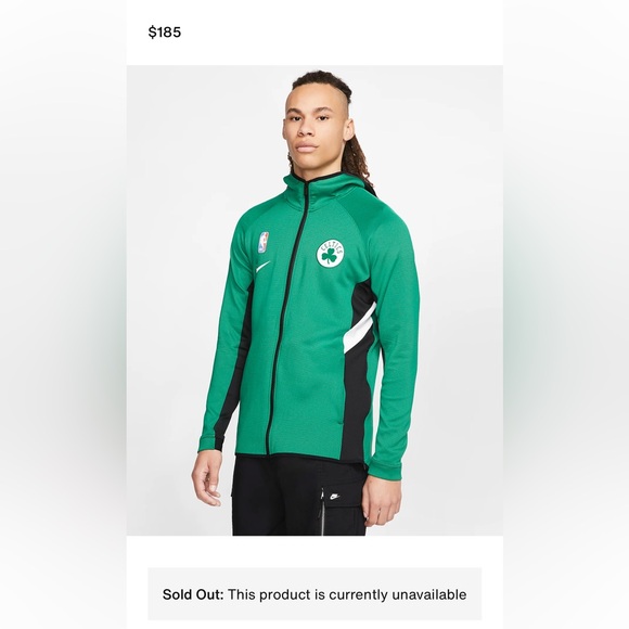 THE AUTHENTIC NBA WARM-UP Medium Boston Celtics - Picture 1 of 6